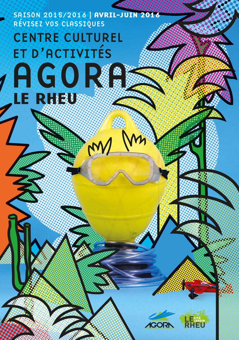 Agora, saison 2015-2016 - visuel 3e trimestre (avril) - affiche