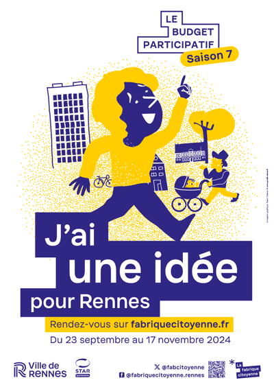 Budget participatif de la Ville de Rennes saison 7 - phase de dépôt