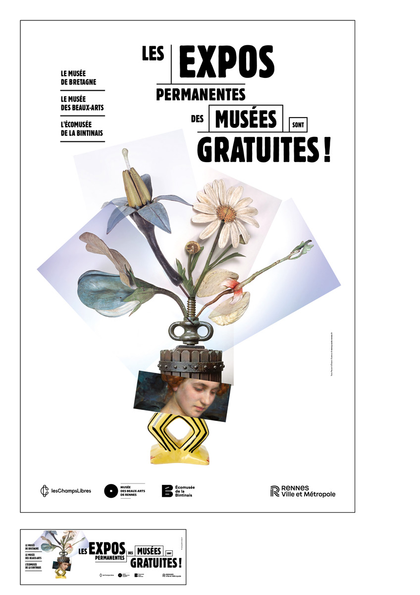 Gratuité des expositions permanentes des musées de la Ville de Rennes & Rennes Métropole